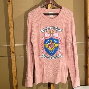 Sailor Moon Pretty Guardian Box Lunch Exclusive Knit Sweater Embroidered Detail